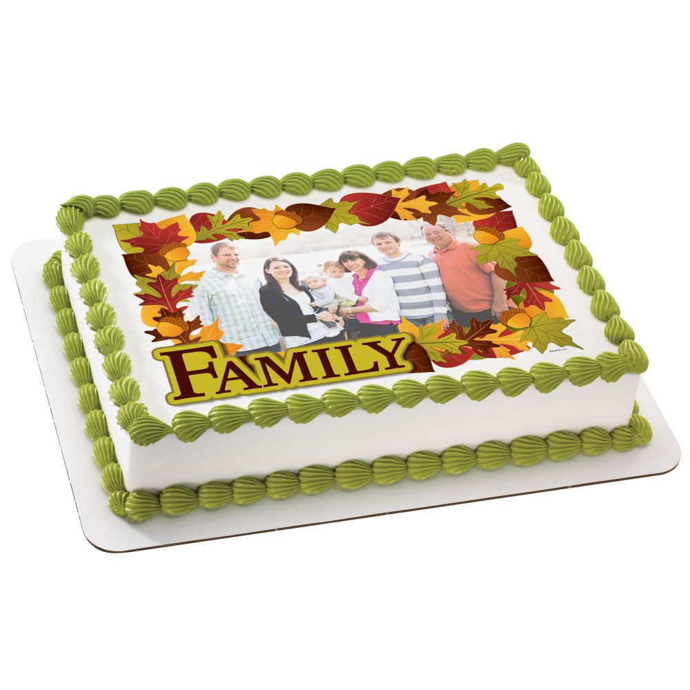 Image Cake Fall Family