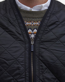 Gilet trapuntato/fodera con zip Polarquilt 