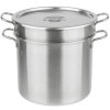 11 ½-quart stainless steel double boiler set