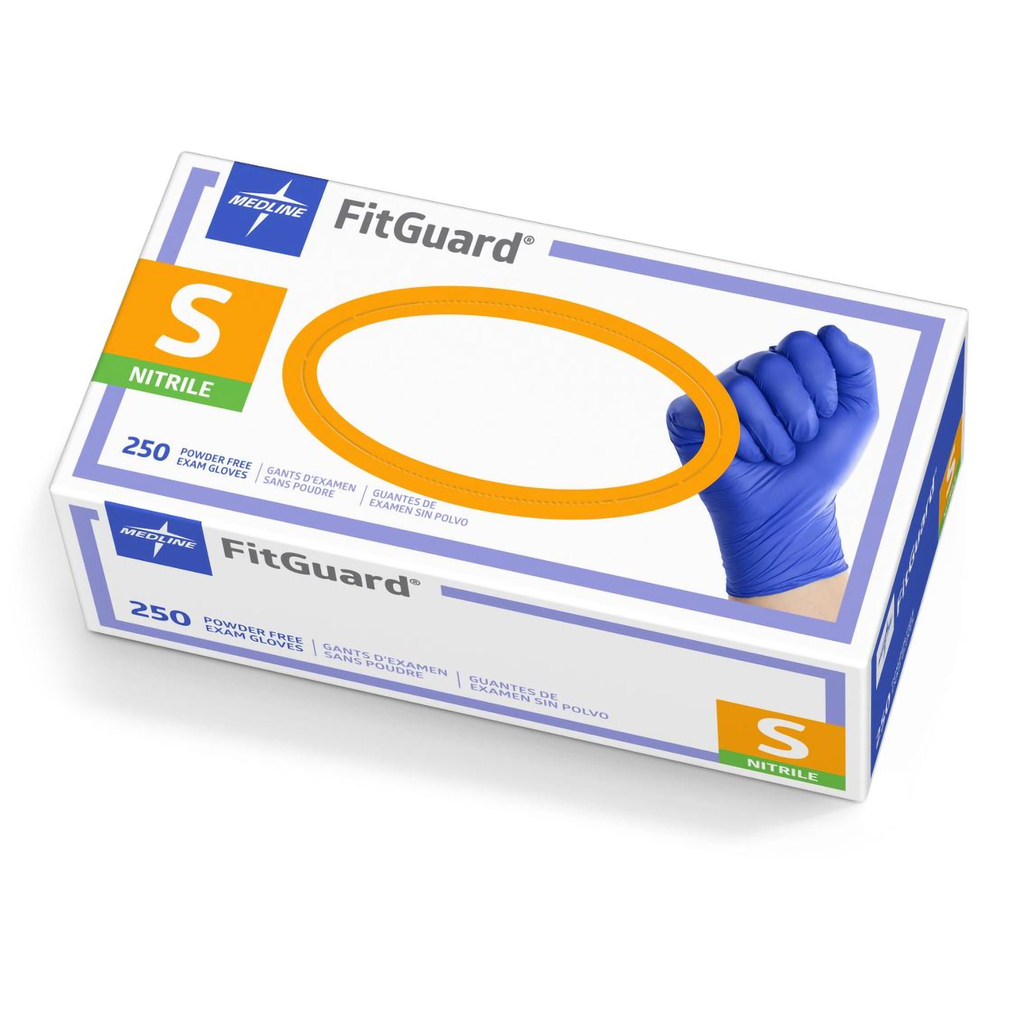 Medline GLOVE, EXAM NITRL SM N/S CHEMO(250/BX 10BX/CS)