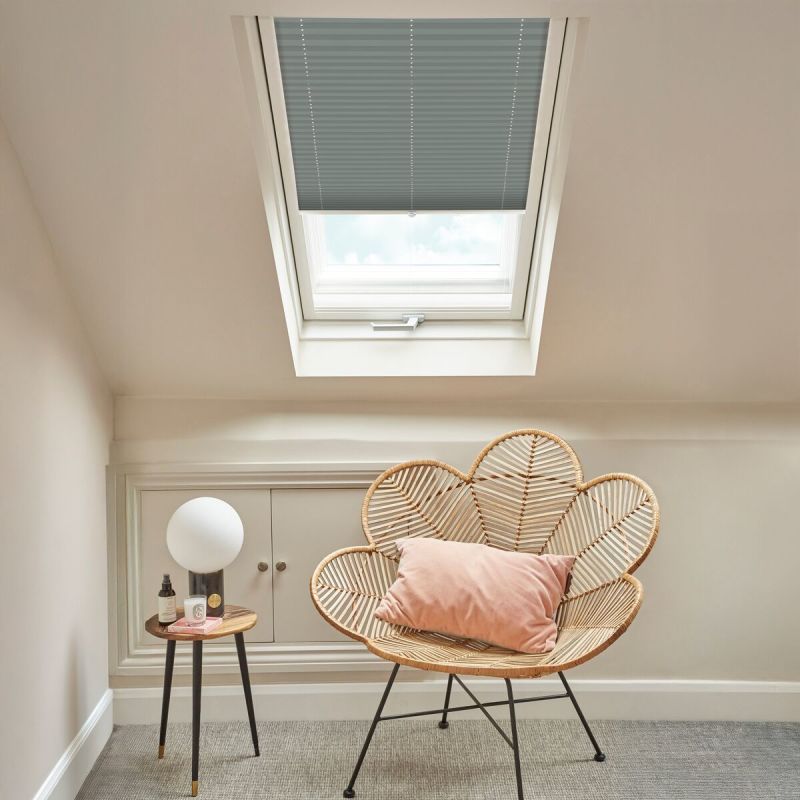 Seren Charcoal Pleated blind