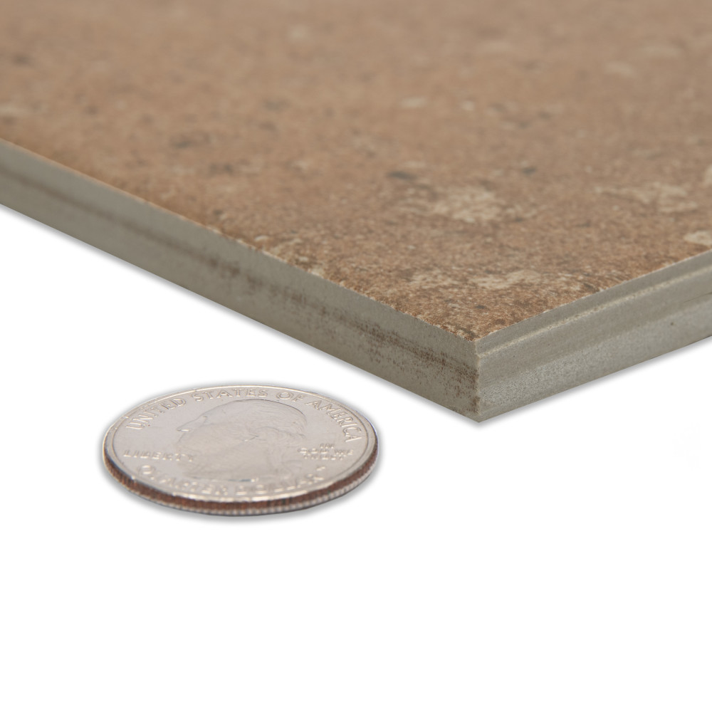 Adagio Rosso Modular 25-5/8 in. x 51-1/8 in. Porcelain Floor and Wall Tile