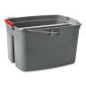 Rubbermaid Commercial, 17qt, Pail, Gray