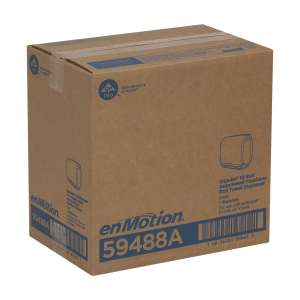 Georgia Pacific, enMotion Impulse, Electronic Roll Towel Dispenser, Black