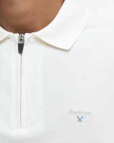 Wadworth Short-Sleeved Polo Shirt Whisper White