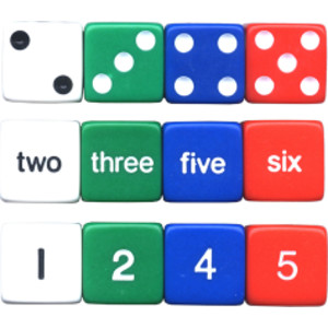 Number Dice, Set of 12