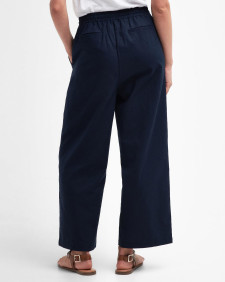 Christie Wide-Leg Trousers Classic Navy