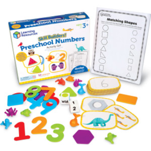 ¡Constructores de habilidades! Números preescolares