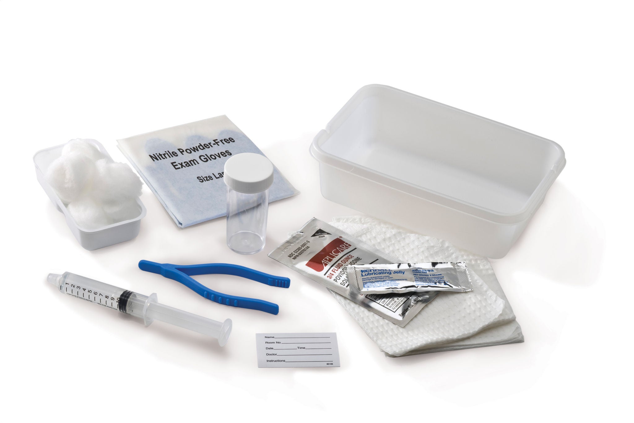 Dover™ Indwelling Catheter Tray, 16 Fr., Foley, Without Bag