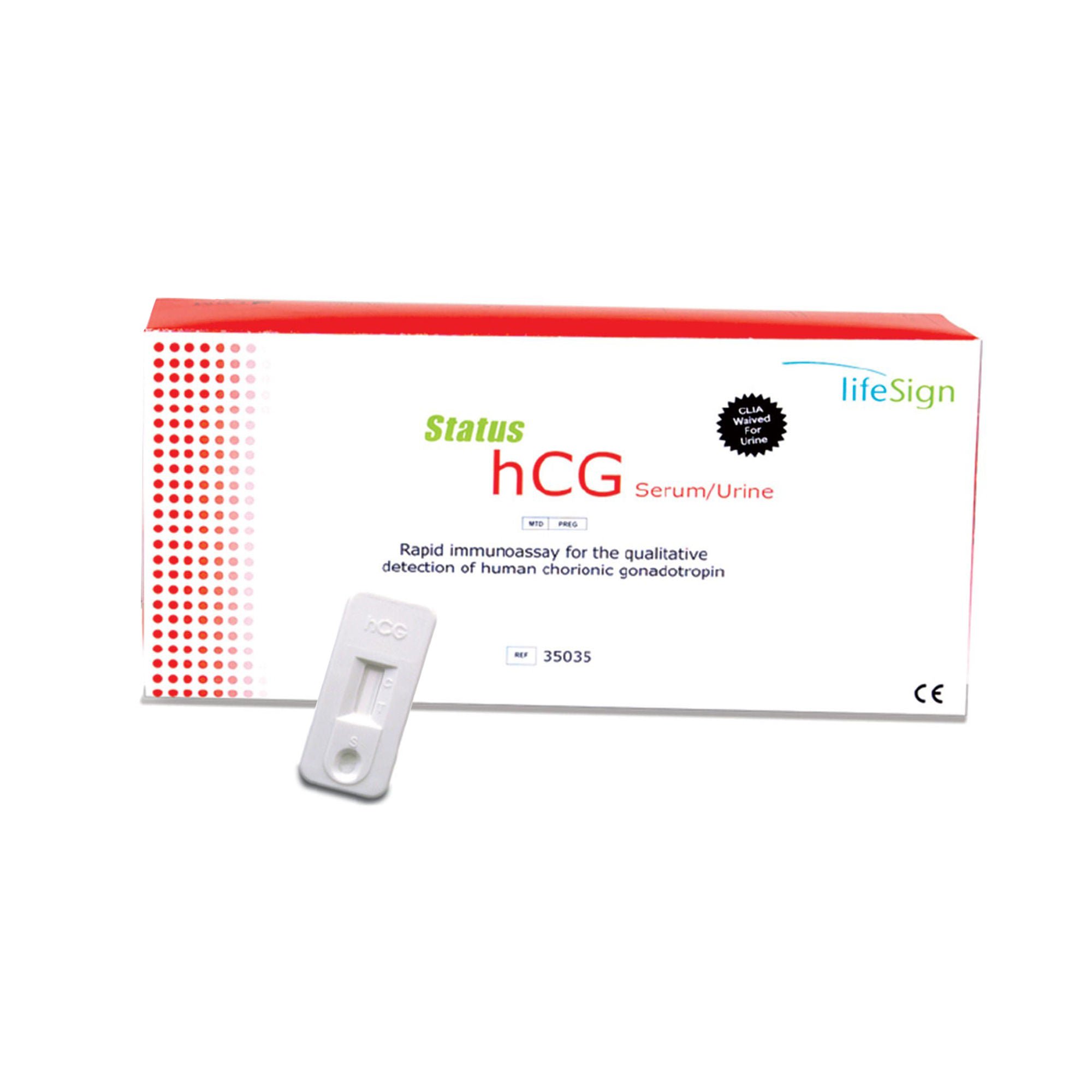 Status hCG Pregnancy Fertility Reproductive Health Test Kit