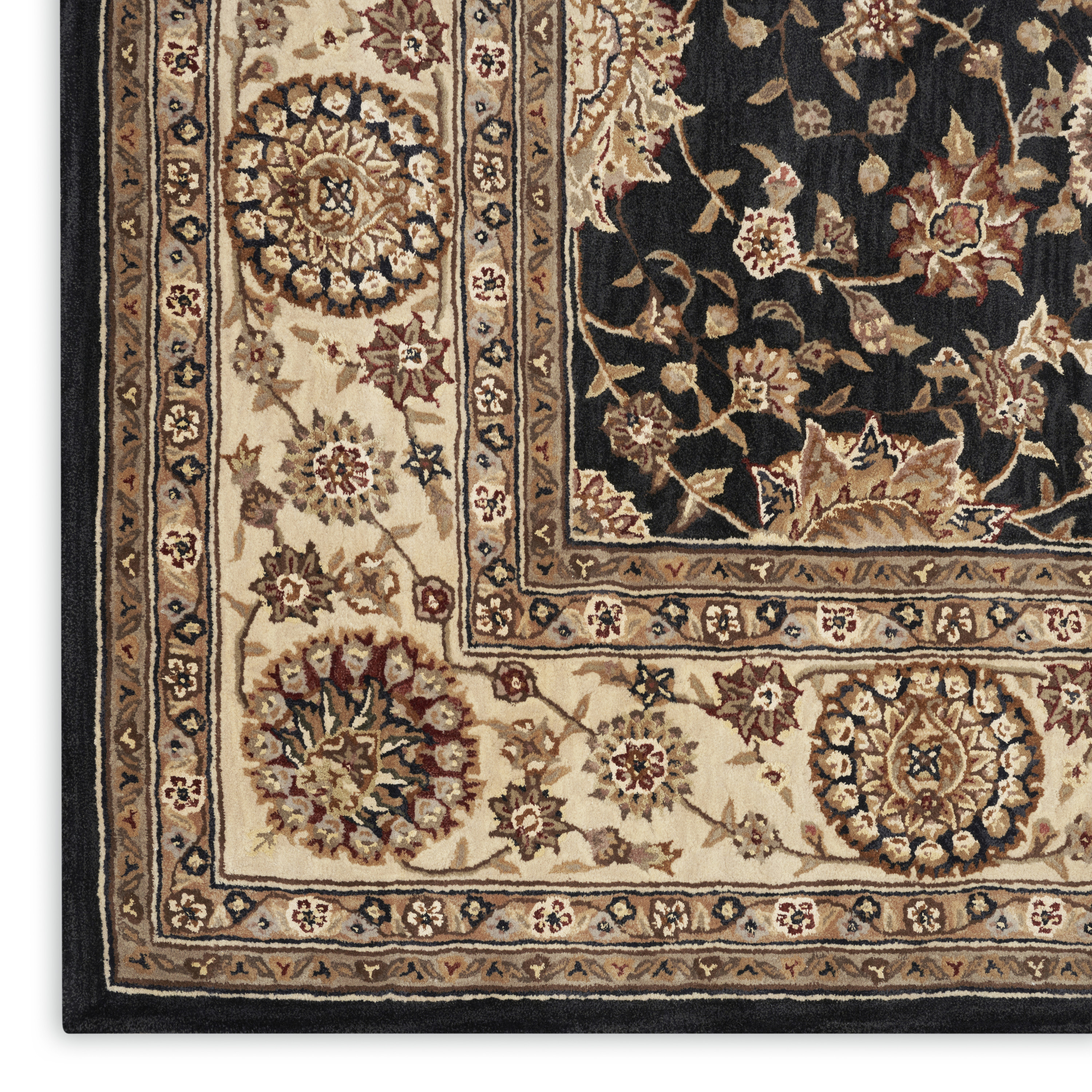 Nourison Nourison 2000 5'6" x 8'6" Midnight Traditional Indoor Rug