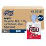 Tork, ShopMax, Heavy Duty, 1 ply, 9.00"x13.00", Paper, Industrial Wipers, Blue