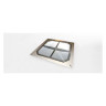 Triad Clearview Panel Metric 23.62 x 23.62 in. (600 x 600 mm) 1500 lb. Load Rating Grey Flek