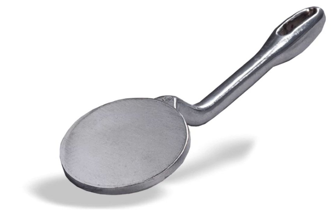 Smooth meat tenderizer 9.5 cm stainless steel