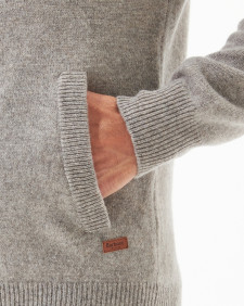Maglione con zip Patch 