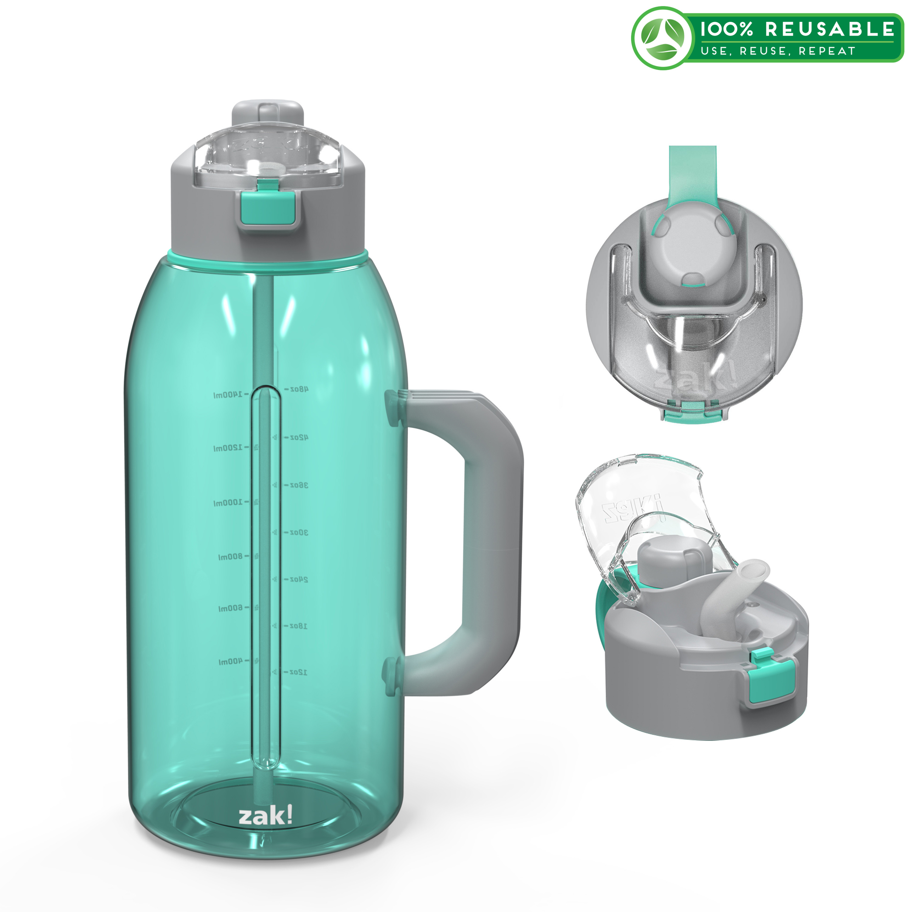 Genesis 64 ounce Water Bottle, Tropic image