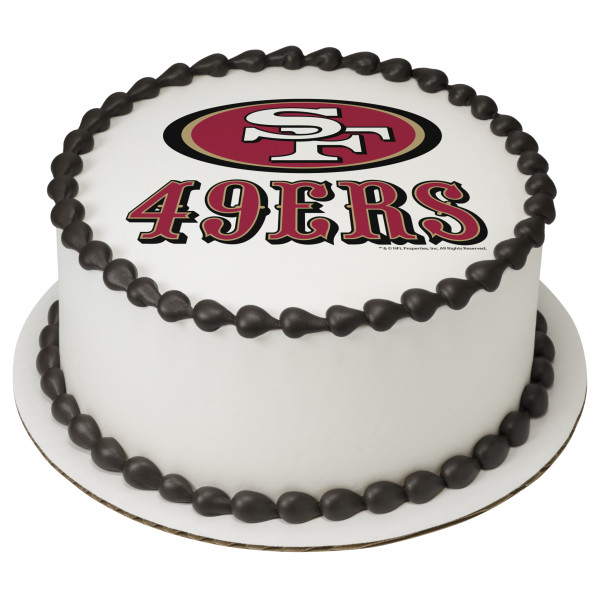 NFL San Francisco 49ers PhotoCake® Edible Image®