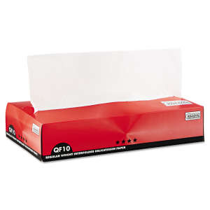 BCPP011010, Bagcraft, MarketWax Interfolded Dry Wax Deli Paper, 10" x 10.75"