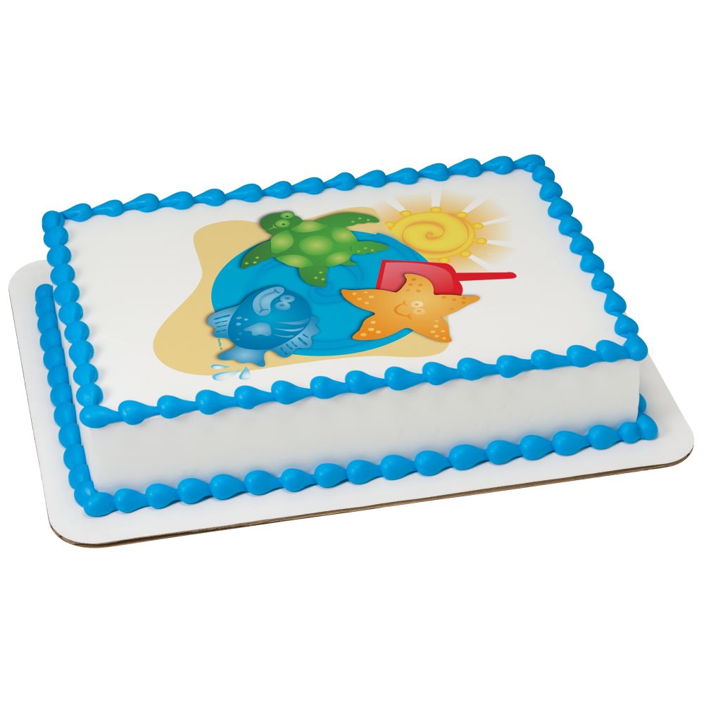 Image Cake Seashore