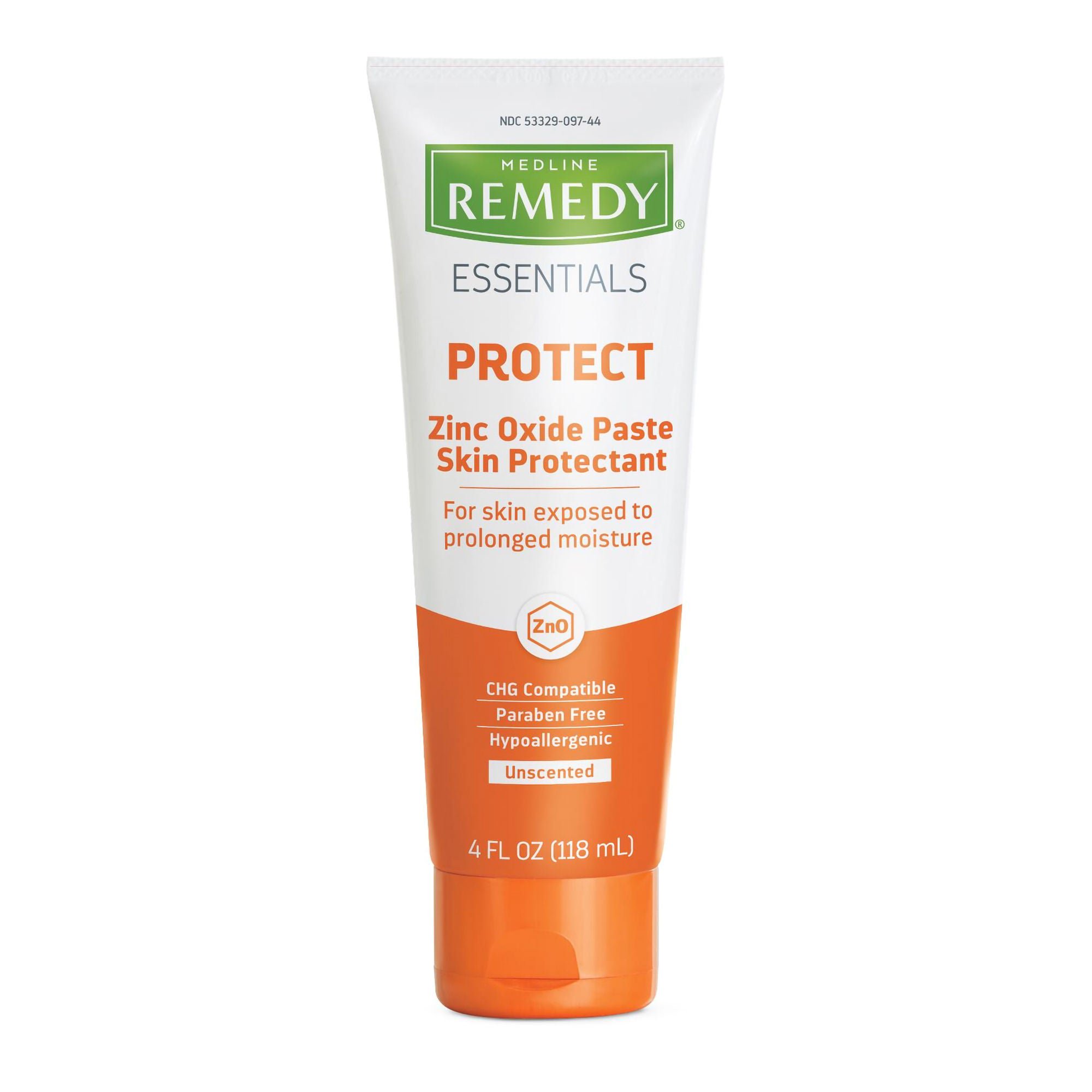 Medline PASTE, SKIN REMEDY ESSENTIALS ZINC OXIDE 4OZ (12/CS)