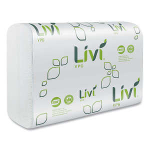 Solaris Paper, Livi VPG, Folded Towel, Multifold, 1 ply, White