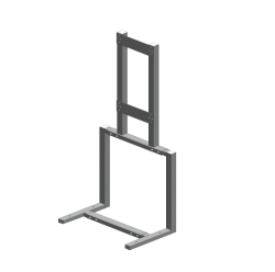 Universal Air Handler Rack Assembly