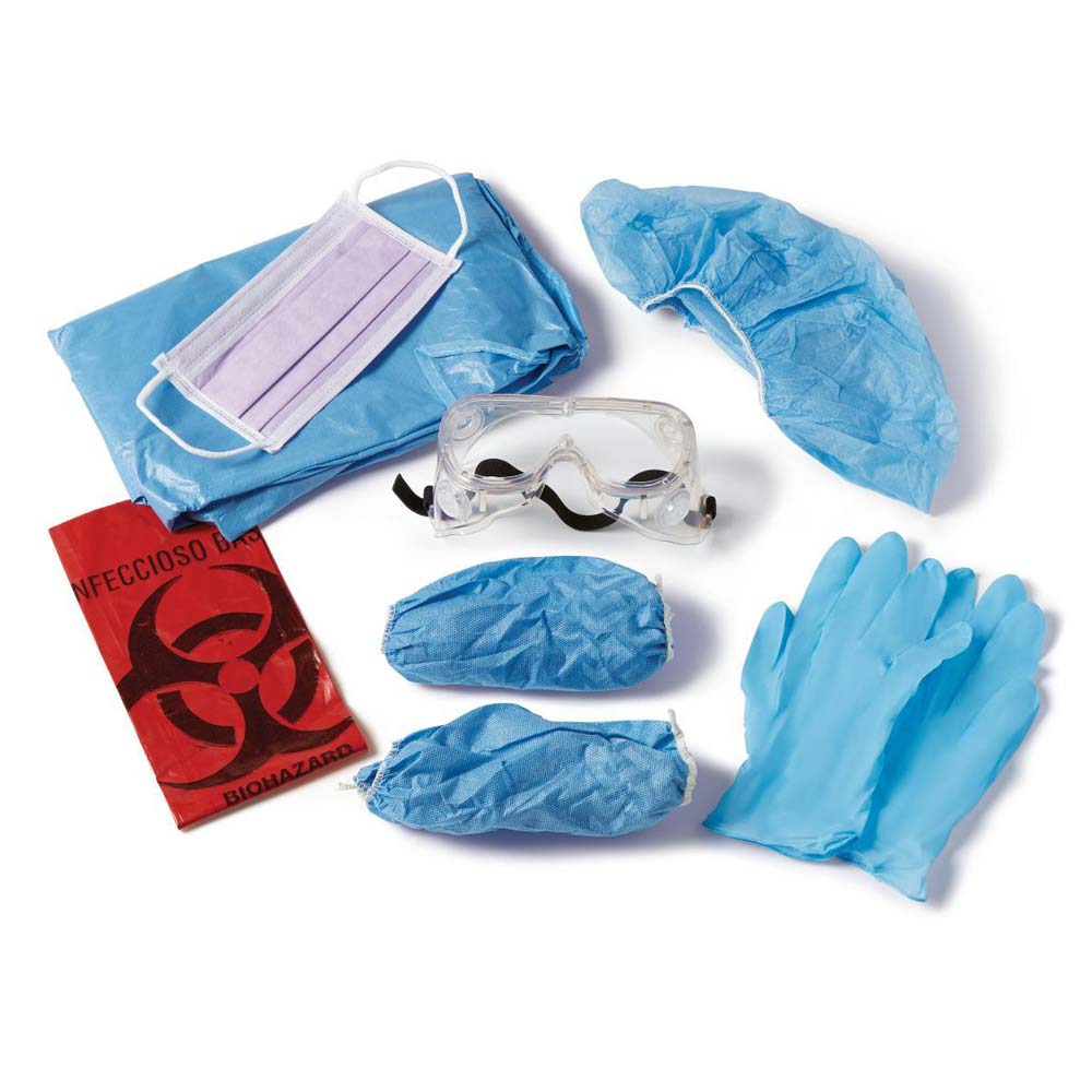Employee Protection Kit w/ Goggles - 25/Case
