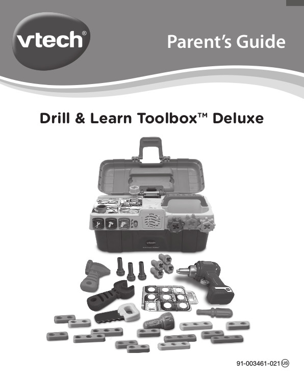 v tech drill and learn tool box