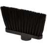 Carlisle, Duo Sweep, 13in, Light Industrial Broom ( Head Only), Polypropylene Bristles, Black