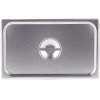 Full-size Super Pan V® solid stainless steel cover