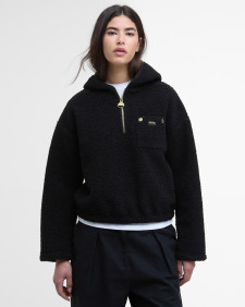 Lola Fleece Hoodie Black