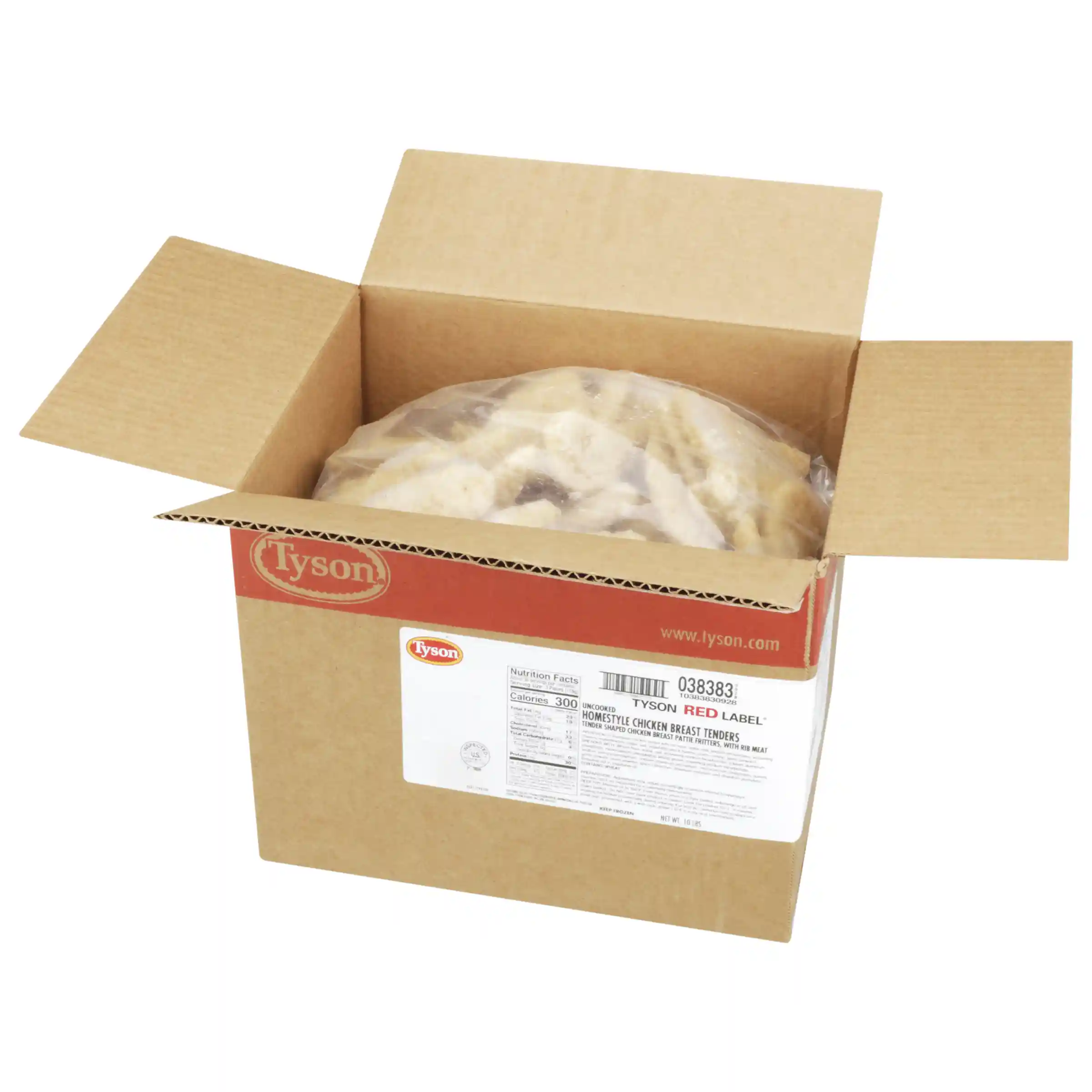 Tyson Red Label® Uncooked Homestyle Formed Chicken Tender Fritters _image_4
