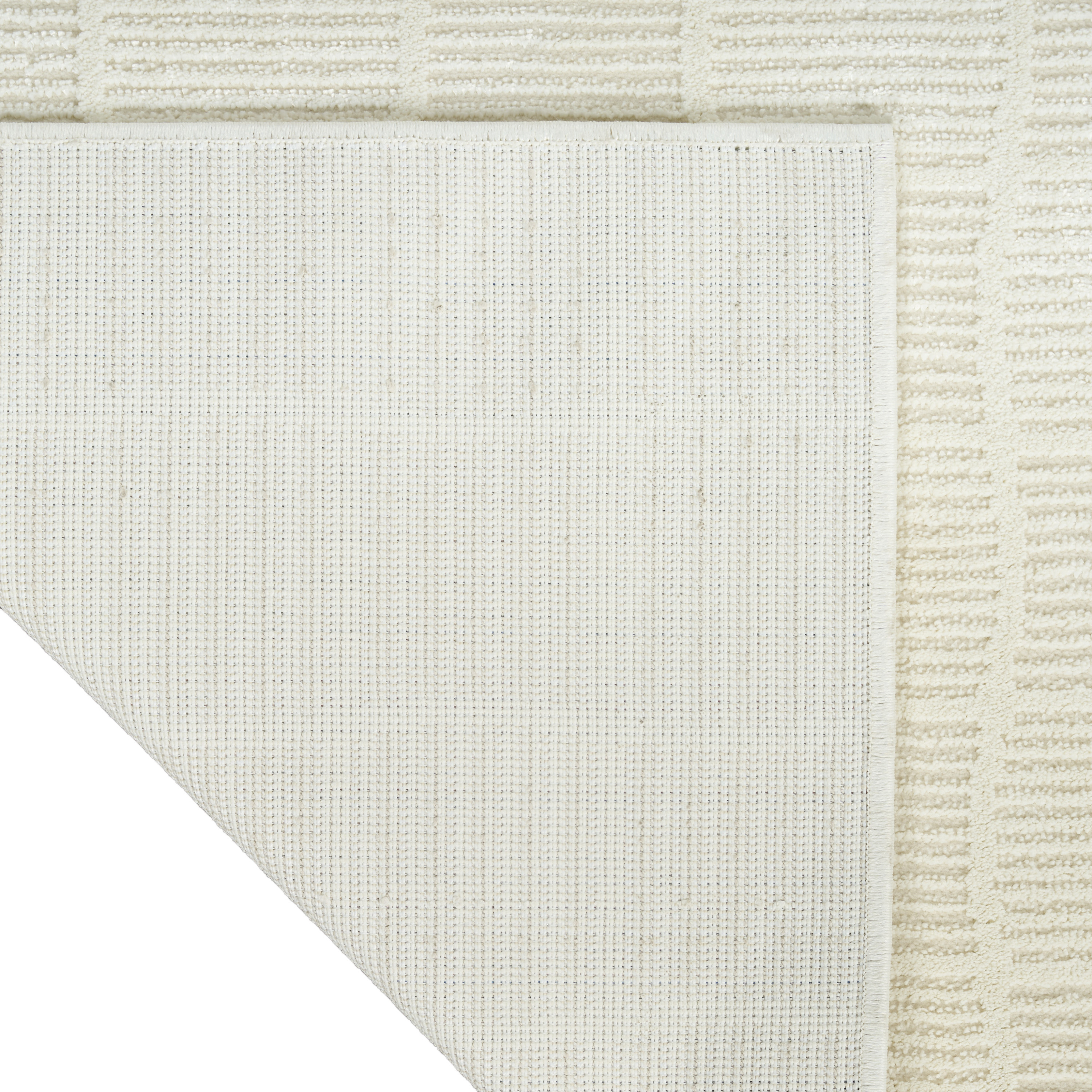 Nourison Eco Cycle 6'6" x 9'2" Ivory Modern Indoor Rug