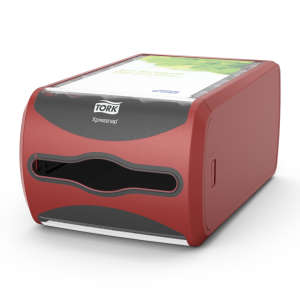 Tork, N4 Xpressnap® Countertop,  Napkin Dispenser, Red