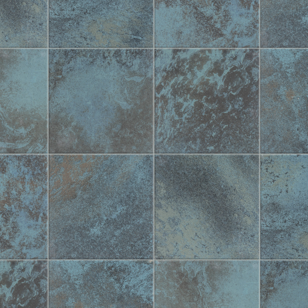 BioTech Ocean Green River Matte 6x6 Square Porcelain Floor and Wall Digital Pattern