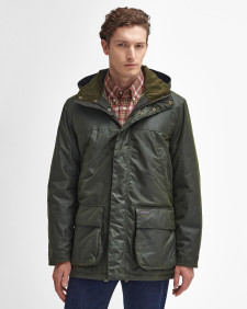 Bleaberry Waxed Jacket Fern