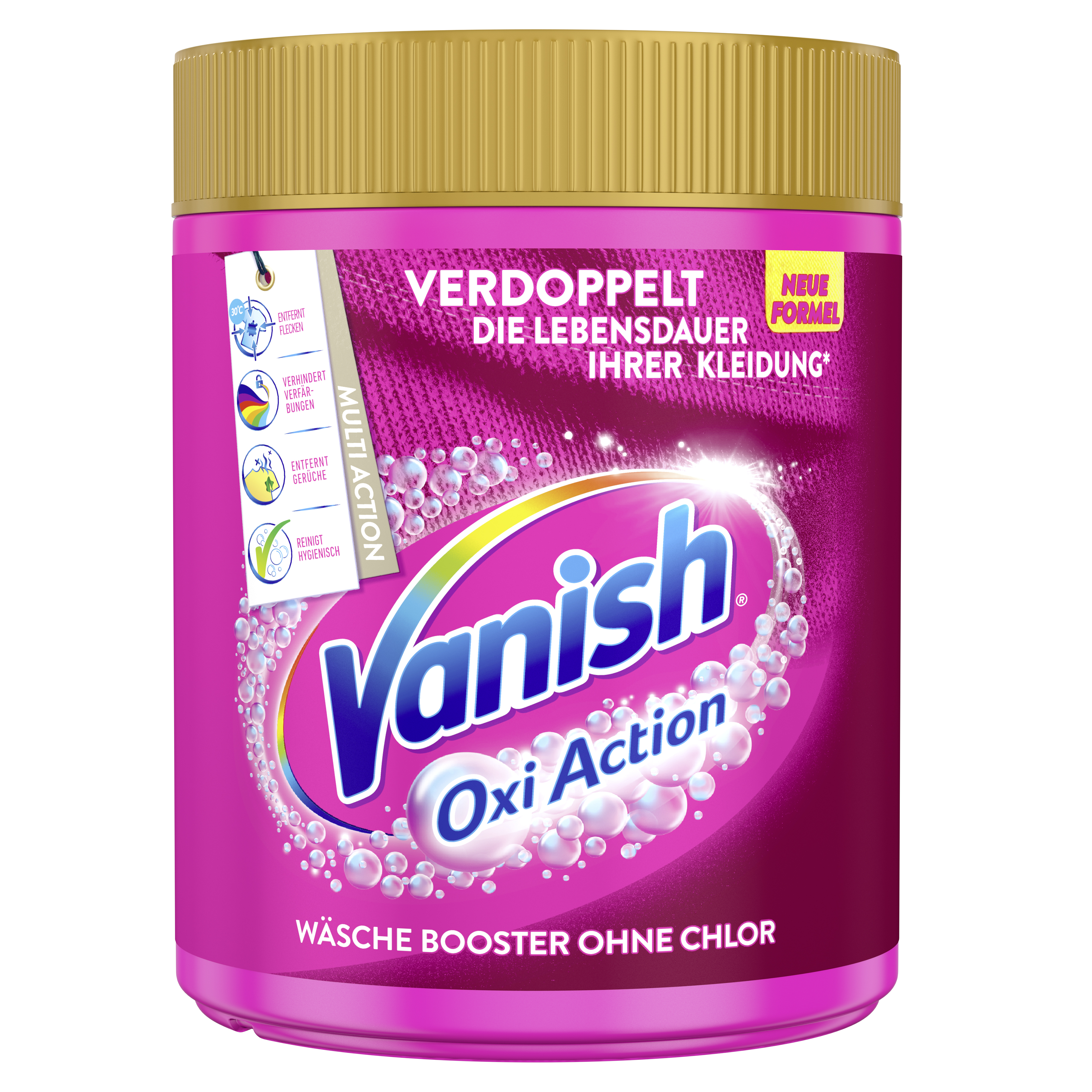 Vanish Oxi Action Pulver Pink 550g