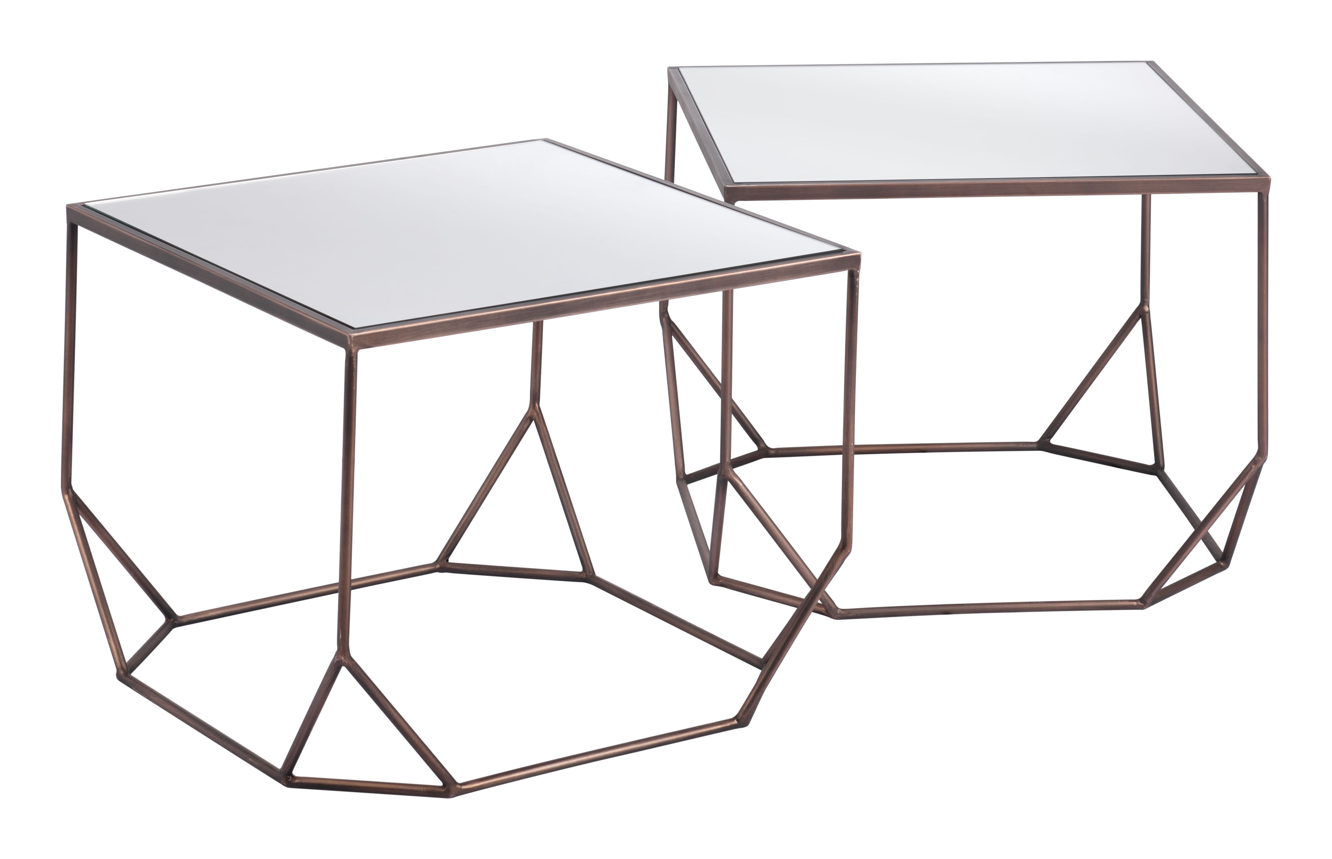 Arzon Coffee Table Set (2-Piece) Bronze product image