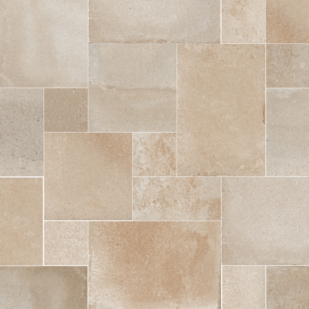 Adagio Bone Modular 25-5/8 in. x 51-1/8 in. Porcelain Floor and Wall Tile