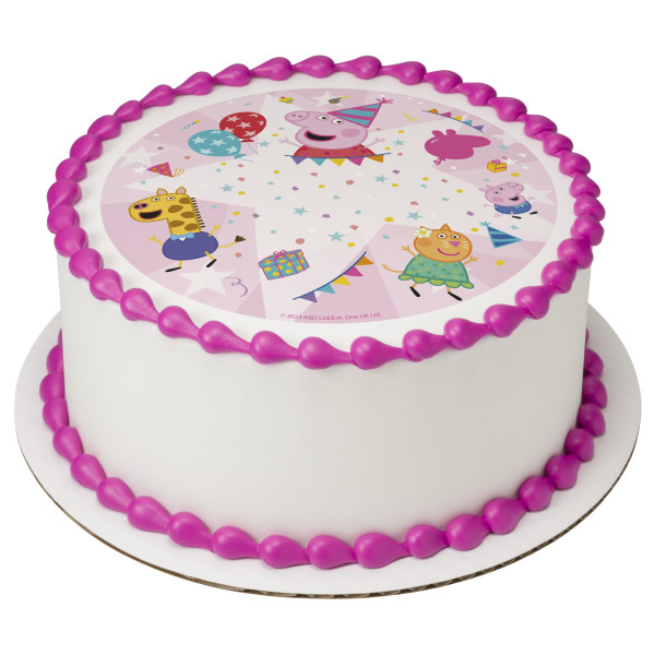 Peppa Pig™ Peppa's Party PhotoCake® Edible Image®
