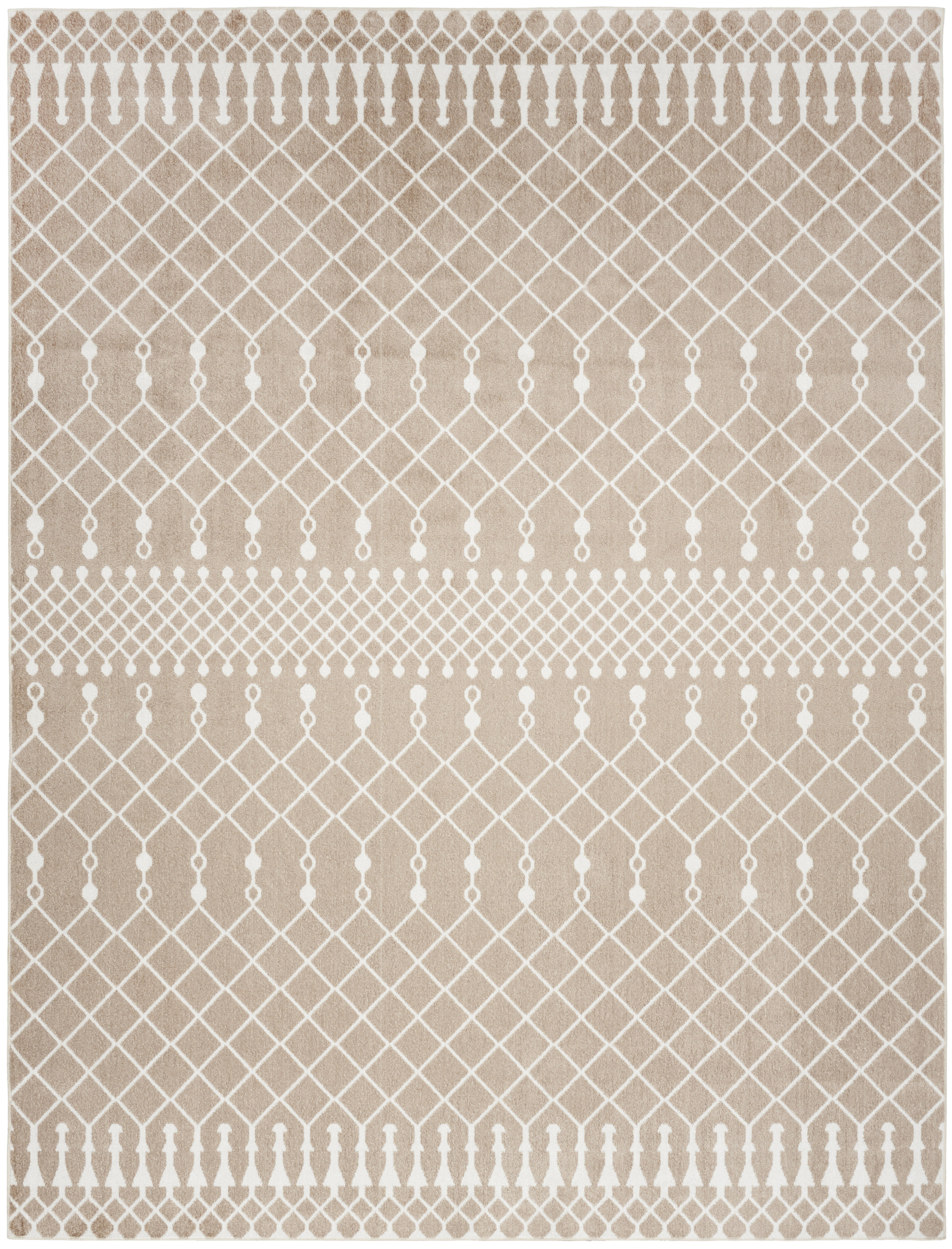 79.00" x 108.00" x .25" Astra Machine Washable Turkey N1616