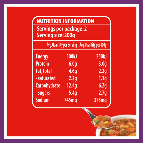  Tom Piper™ Sausages & Vegetables 400g 