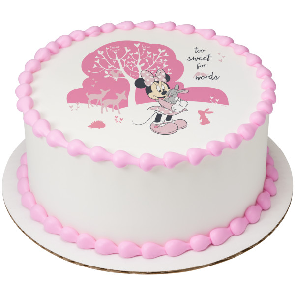 Disney Minnie Mouse Too Sweet PhotoCake® Edible Image®
