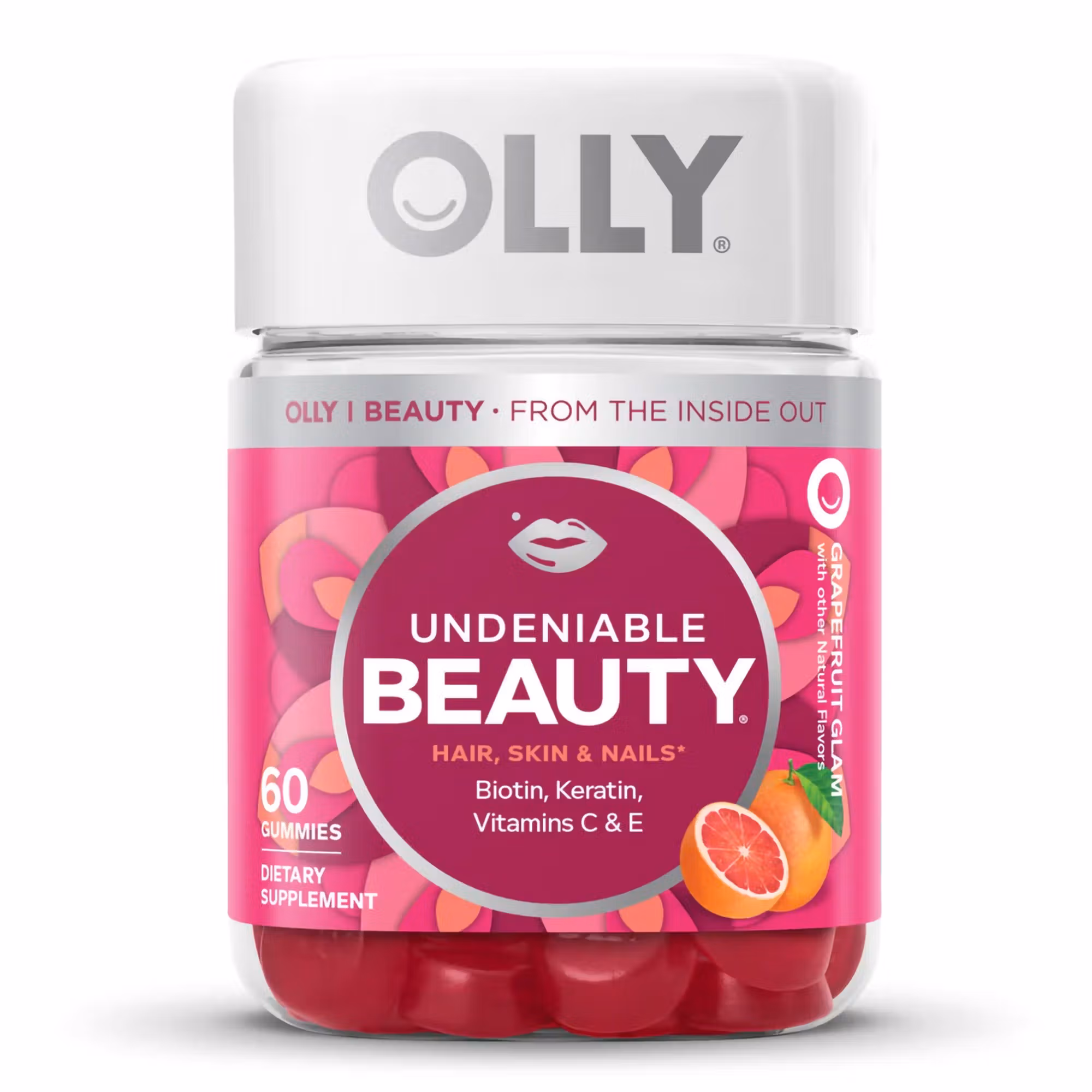 Olly Undeniable Beauty Gummies Grapefruit Glam