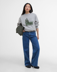 Matilda Sweatshirt Light Grey Marl