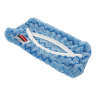 Rubbermaid Commercial, HYGEN, Flexi Microfiber Pocket Mop, 8.9"W, Blue