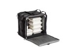 5-Series backpack delivery bag with integrated frame, heat pad and 120-volt power cord