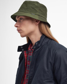 Cappello da pescatore – Barbour x Baracuta 