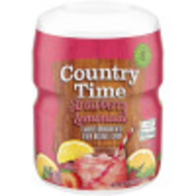 Country Time Strawberry Lemonade Drink Mix, 18 oz Canister