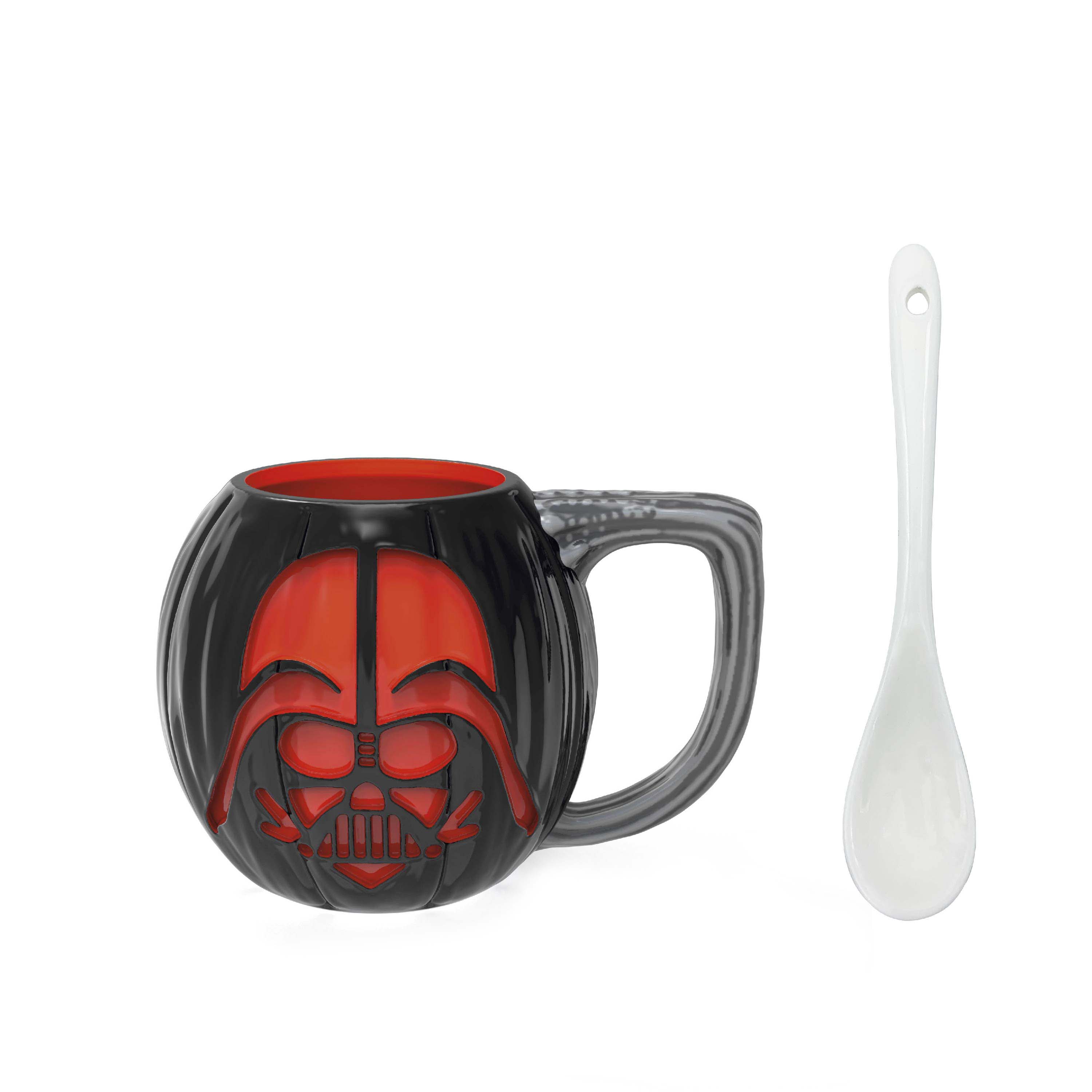 Star Wars 15 ounce Coffee Mug and Spoon, Darth Vader slideshow image 1 Star Wars 15 ounce Coffee Mug and Spoon, Darth Vader slideshow image 1